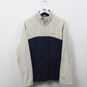 Veste Nike beige bleu marine taille M