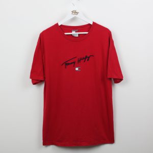 Tee-shirt Tommy Hilfiger rouge taille L