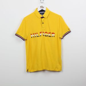 Polo Tommy Hilfiger jaune taille S