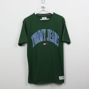 Tee-shirt Tommy Jeans vert taille L